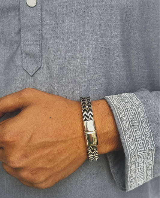 Onyx Stainless Steel  Bracelet