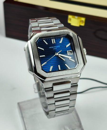 Patek Philippe Cubitus Blue Dial Watch