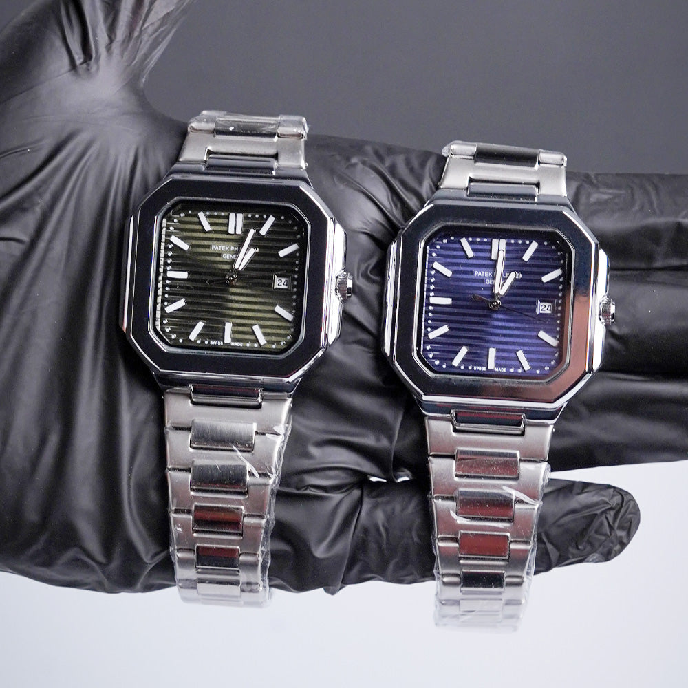 Patek Philippe Cubitus Blue Dial Watch