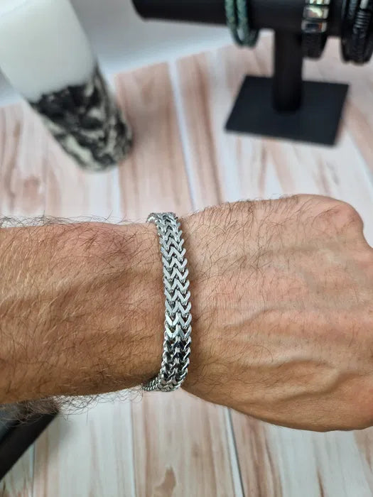Onyx Stainless Steel  Bracelet